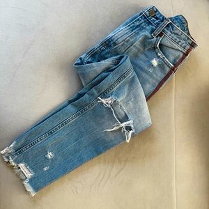 Abercrombie girlfriend jeans
